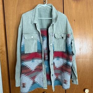 Women’s Southwestern Patterned Jacket
